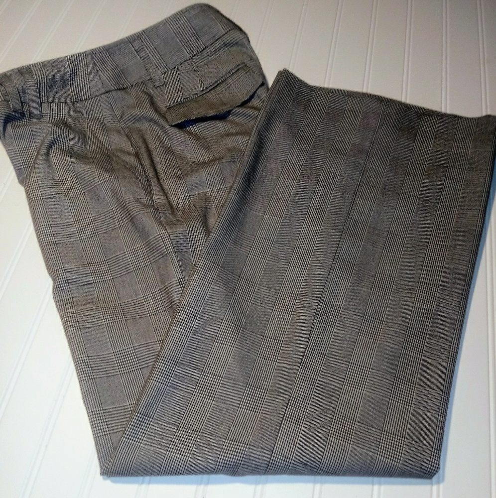 Michael Kors Millbrook Fit Plaid Slacks